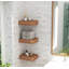Sermata Teak Floating Shelf-774572895
