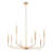 Kaymarie 8-Light 31.5"W Candle Style Classic/Traditional Dimmable Living Room Chandelier UL Certified