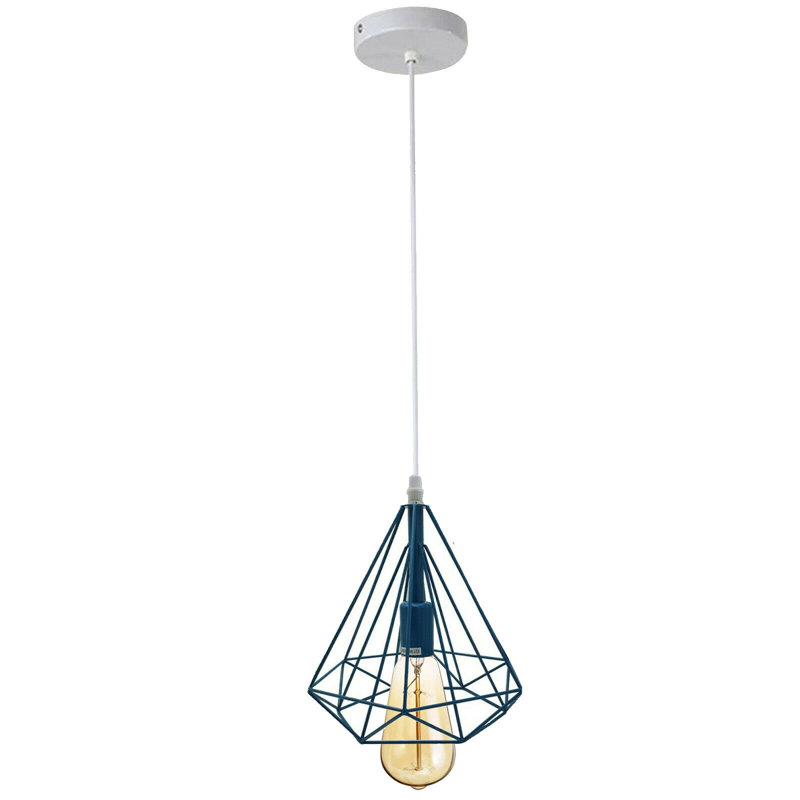 Hertford 1 - Light Single Pendant, Blue