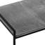 Noemi Cast Aluminum Magazine End Table