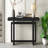 59.1'' Painted Entryway Table With Pine Veneer,Unique Triple Rectangle Design Console Table With Thick Pine Wood Legs,Extra Long Sofa Table Versatile For Hallway, Living Room,Kitchen-2100201311