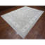 Tapis oriental gris en laine noué à la main 9 pi x 11 pi 10 po de conception Peshawar Mahal 9 pi x 11 pi 10 po