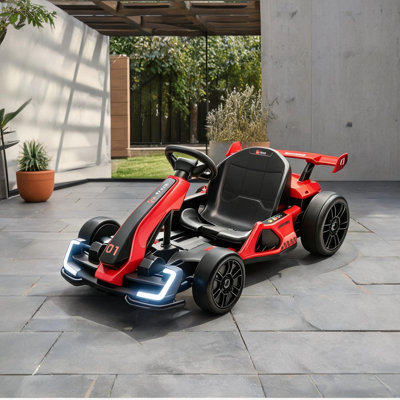 Jouets Baby Products Ride-On avec 7,5 MPH, jumelant 47,2 x 30 x 21 po avec batterie rouge et 24 V