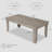 Modern 71 Inch Farmhouse Dining Table, Rectangular Wooden Table for 6-8, Heavy-Duty Family Kitchen Table, Easy Assembly-885188579