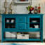Buffet moderne avec tablettes réglables, buffet avec 2 portes