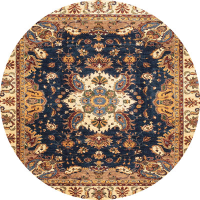 Tapis décoratif multicolore à motif abstrait