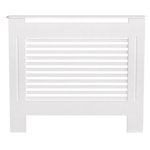 LUVODI Tall Horizontal Slats Radiator Cover Wood Cabinet Modern ...