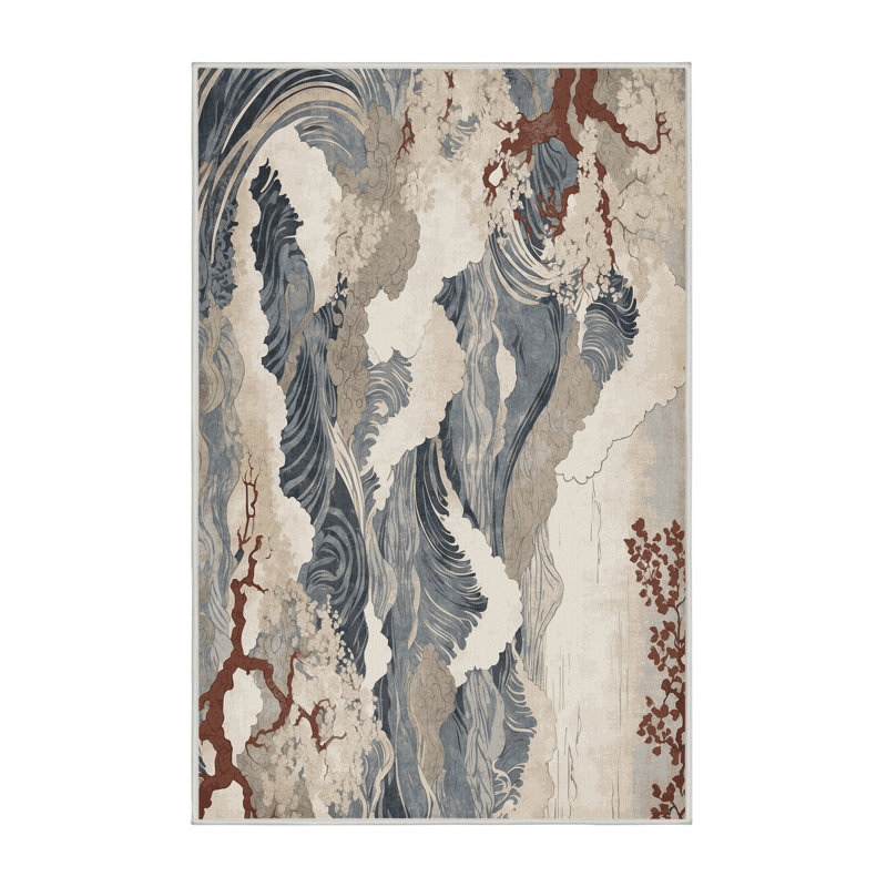 Tapis Crimson Dreams, Rectangulaire 2 pi x 3 pi