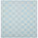 Rodgers Hand Woven Flat Weave Wool/Cotton Geometric Rug in Light Blue/Ivory