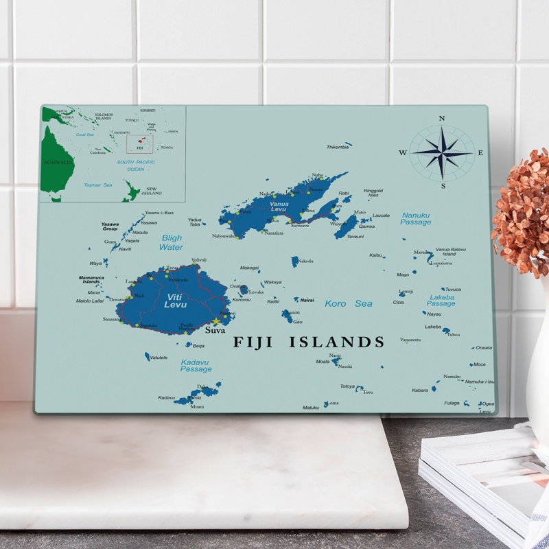 Planche à découper Ambesonne Fiji
