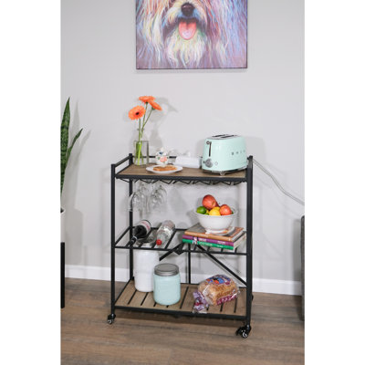 Jagrti Metal Bar Cart