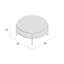 Table basse avec tablette Maravilla