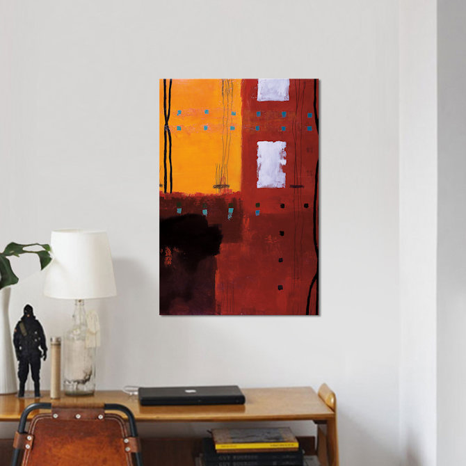 « assembler », reproduction sur toile, H 18 po x l 12 po x P 1,5 po, Pas de tapis, Toile tendue