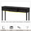 Console rustique chic avec tiroirs et longue tablette pour le hall d'entrée, solution de rangement durable et spacieuse-2073871815