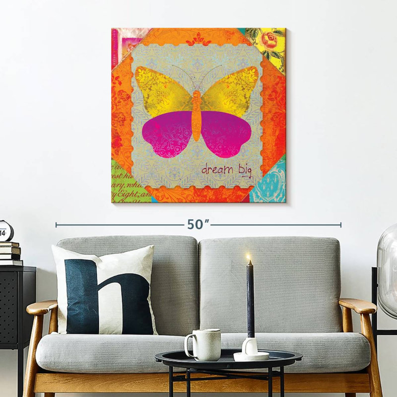 Brampt Winged Dream Big, 30" H x 30" W