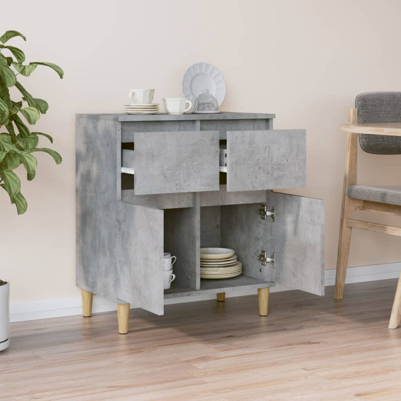 Lachrisa 60cm Sideboard, Concrete Grey
