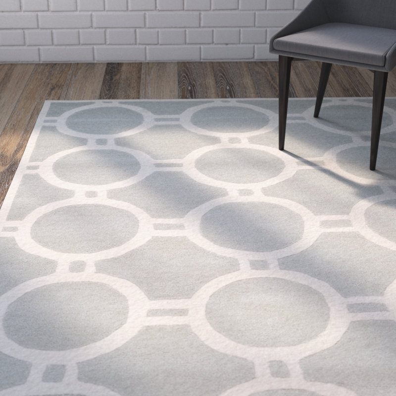 Tapis en laine touffeté à la main Teresita, Rectangle 8 pi x 10 pi