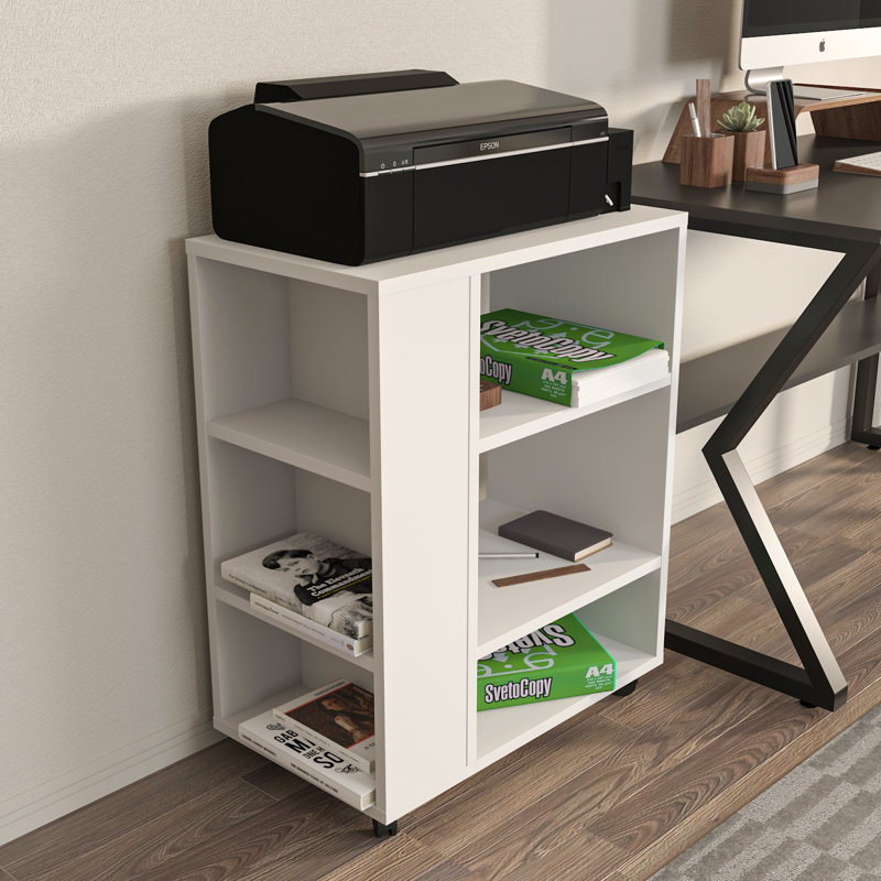 Kinnick 75cm H x 60cm W Printer Stand with Wheels