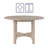 Coleson Round Solid and Manufactured Wood Dining Table