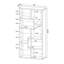 Rectangular 10Shelf Bookcase In Weathered Grey