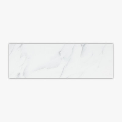 4" x 12" Marble Singular Wall & Floor Tile