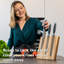 Alpen Home Comacho Magnetic Knife Block