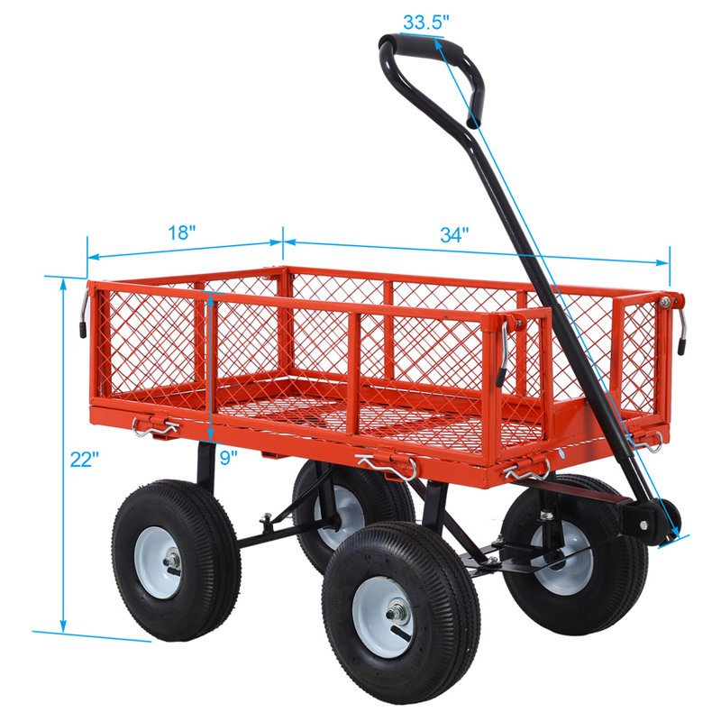 Garden Carts, Red