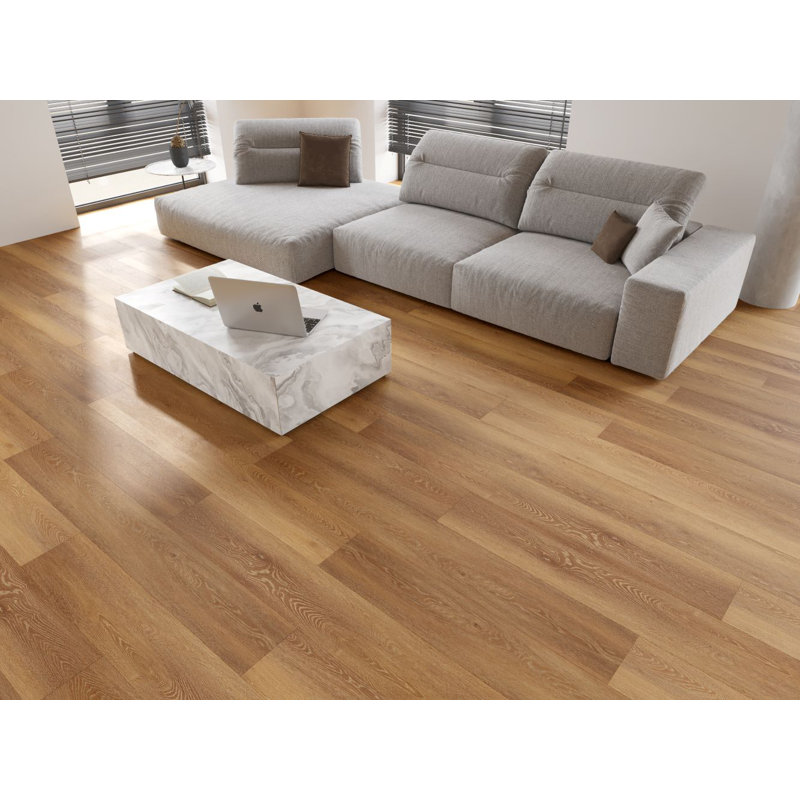 Hampton 9" x 72" x 12mm Vinyl Extra Long Plank, Levitas Wood
