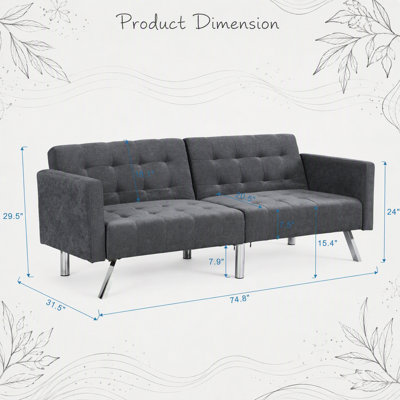 Loveseat Sofa Bed  Sleeper Sofa