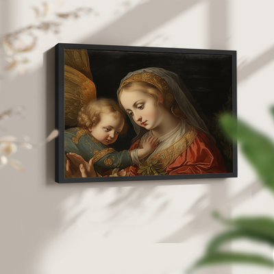 Angels From Above-Lxxi - Reproduction encadrée - Restickable