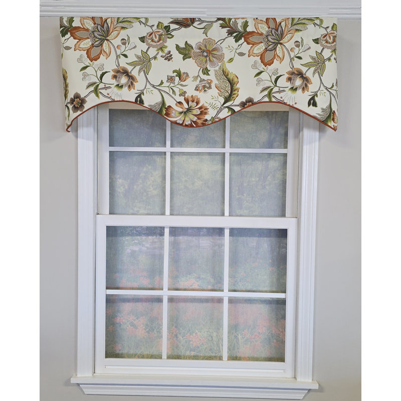 RLF Home Zanzibar Cornice Valance, Orange