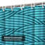 Rideau de douche à rayures bleues avec 12 crochets-800382045