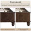 Solid Wood Bed Frame,Platform Bed Frame With Headboard,Tall Headboard Natural Wood Bed ,No Box Spring Needed-1230557141-1230557140