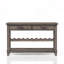 Console avec rangement pour bouteilles de vin et tiroirs de rangement