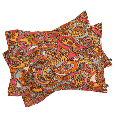 Taie d’oreiller motif cachemire spring