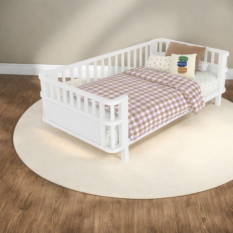 Lits simples Safe Safe, structure en bois de fer, chambre d'enfant indispensable