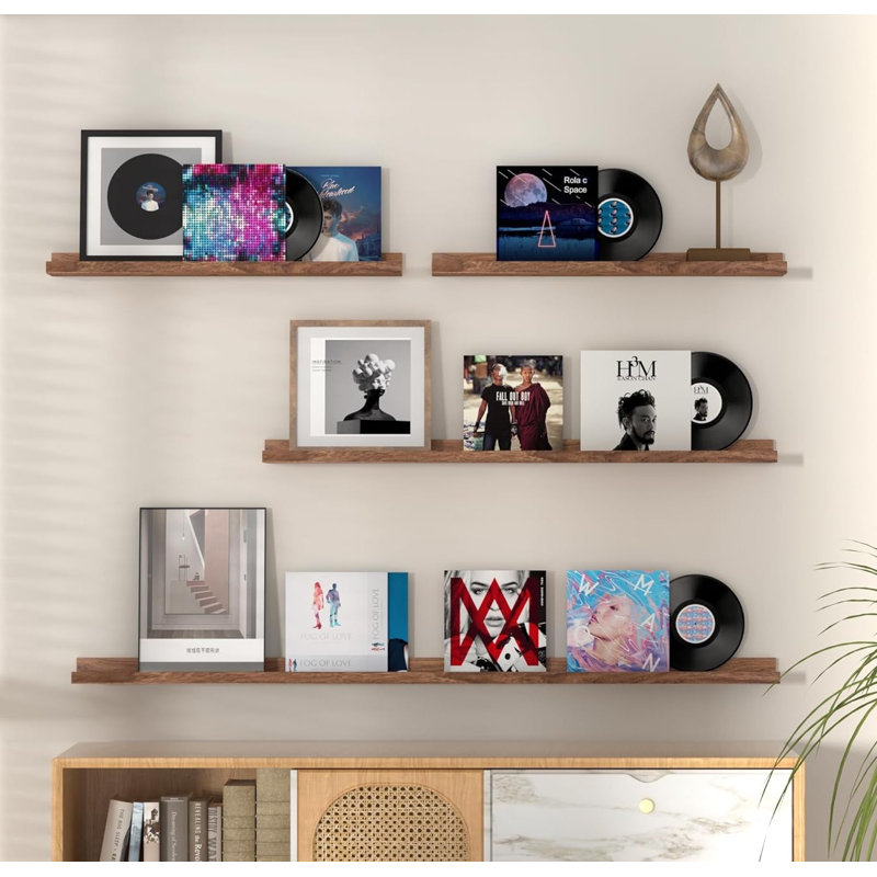 2 Piece Wood Floating Shelf