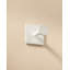 Arwilda Latitude Run Made of Durable Metal with Light Grey Finish Towel Hook
