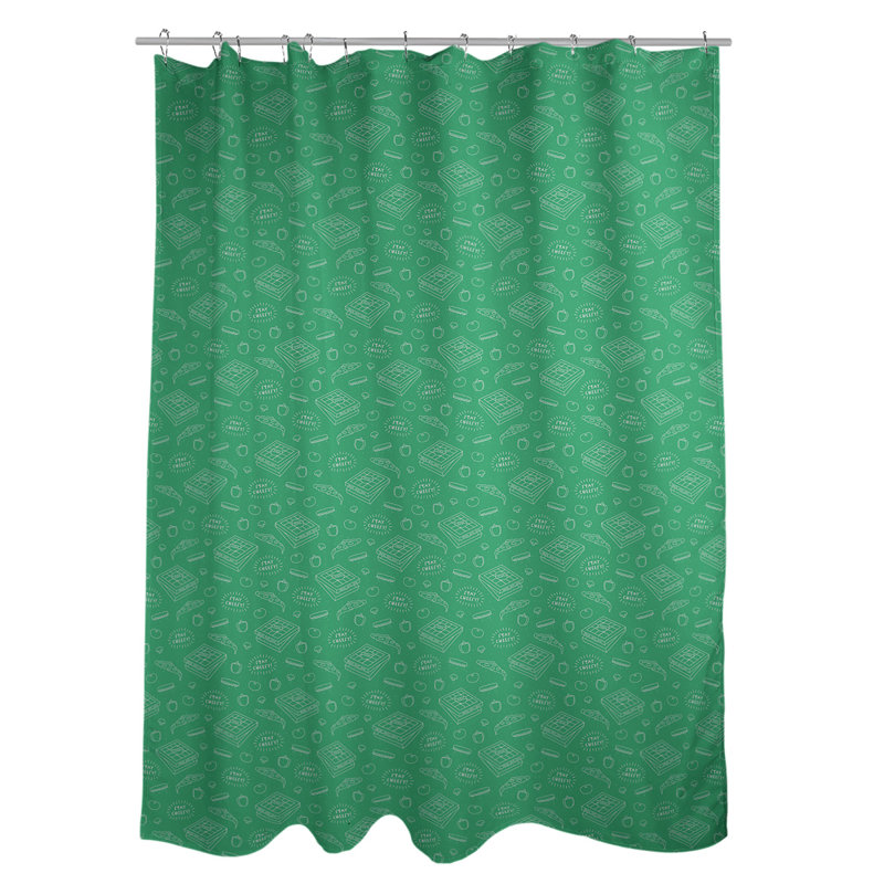 Rideau simple sower à pizza katelyn elizabeth classic, Vert jade