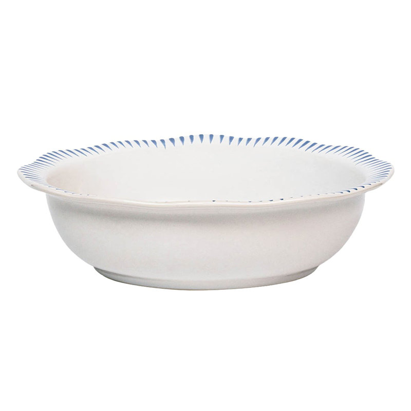 Sitio Stripe 12" Serving Bowl