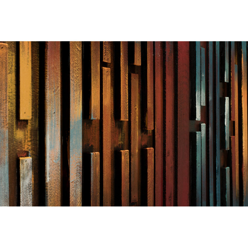 Night Glow' Wooden Picture 