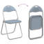 Padded Office Folding Chair Folding Chair Set-1164922573