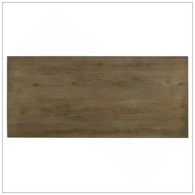 Parfield Weathered Oak Finish Dining Table