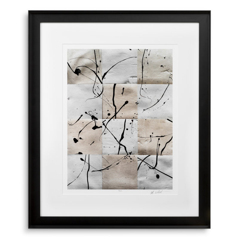 Ink Casting Print by Michael Willett