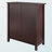 Irmela Brown 5-Pc Storage Shelf with 4 Foldable Fabric Baskets, 29.82" H X 27.91" W X 12.84" D