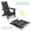 Chaise Adirondack pliable Fairlough HiPS-468557016