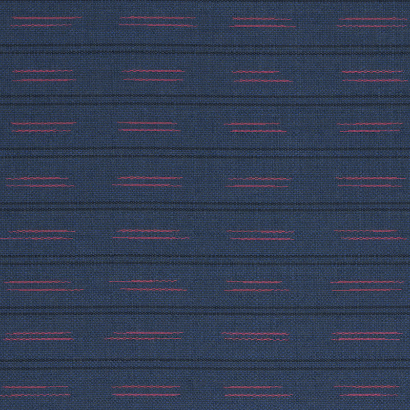 Ainsley Stripe Indoor/Outdoor Fabric, Blue/ Dark Blue/ White