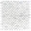 1" x 2" Marble Brick Joint Mosaic Wall & Floor Tile-50183860