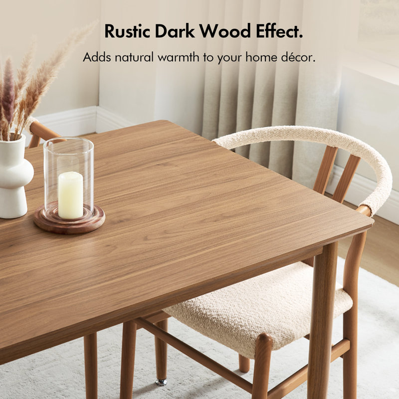 Burton Metal Base Dining Table