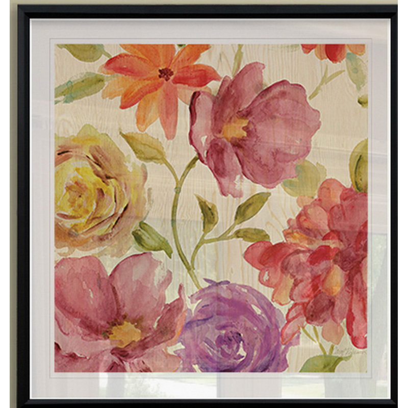 Summer Sorbet I - reproduction d'art encadrée, H 22,5 po x l 22,5 po x P 1,5 po